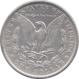 1882 SILVER MORGAN DOLLAR USA - SILVER WORLD COINS - Cambridgeshire Coins