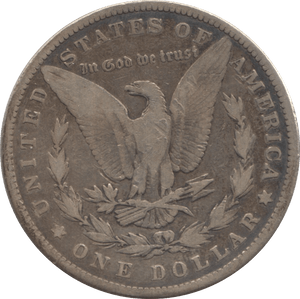 1882 SILVER MORGAN DOLLAR USA - SILVER WORLD COINS - Cambridgeshire Coins