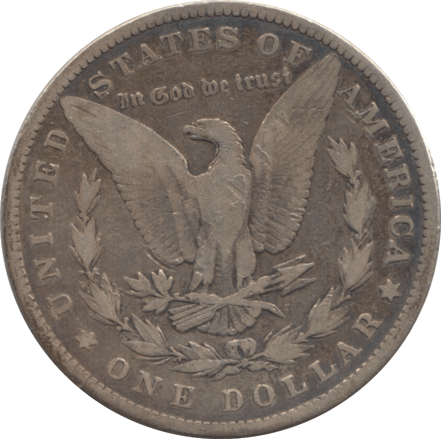 1882 SILVER MORGAN DOLLAR USA - SILVER WORLD COINS - Cambridgeshire Coins