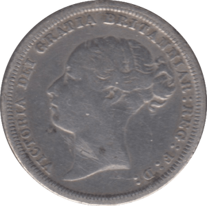 1882 SIXPENCE ( GVF ) - Sixpence - Cambridgeshire Coins