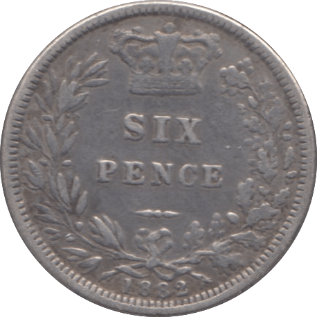 1882 SIXPENCE ( GVF ) - Sixpence - Cambridgeshire Coins