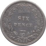 1882 SIXPENCE ( GVF ) - Sixpence - Cambridgeshire Coins