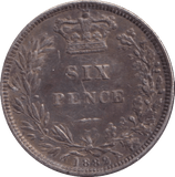 1882 SIXPENCE ( VF ) - Sixpence - Cambridgeshire Coins