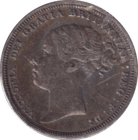1882 SIXPENCE ( VF ) - Sixpence - Cambridgeshire Coins