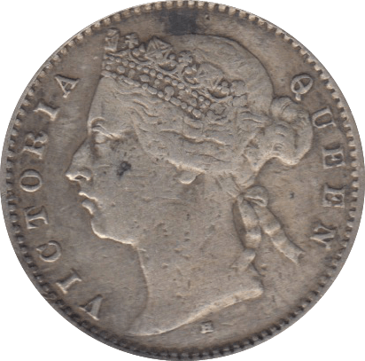 1882 STRAIT SETTLEMENTS 10 CENTS - WORLD COINS - Cambridgeshire Coins
