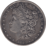 1882 USA MORGAN SILVER DOLLAR NEW ORLEANS - SILVER WORLD COINS - Cambridgeshire Coins