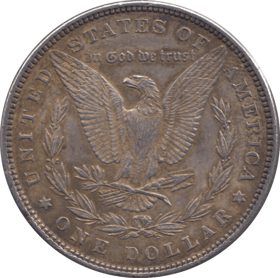 1882 USA MORGAN SILVER DOLLAR - SILVER WORLD COINS - Cambridgeshire Coins