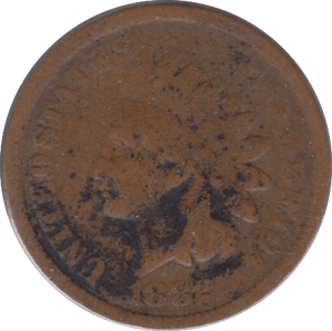 1882 USA ONE CENT - WORLD COINS - Cambridgeshire Coins