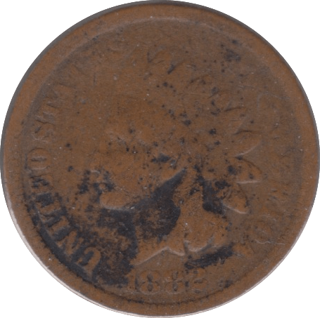 1882 USA ONE CENT - WORLD COINS - Cambridgeshire Coins