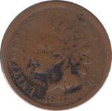 1882 USA ONE CENT - WORLD COINS - Cambridgeshire Coins
