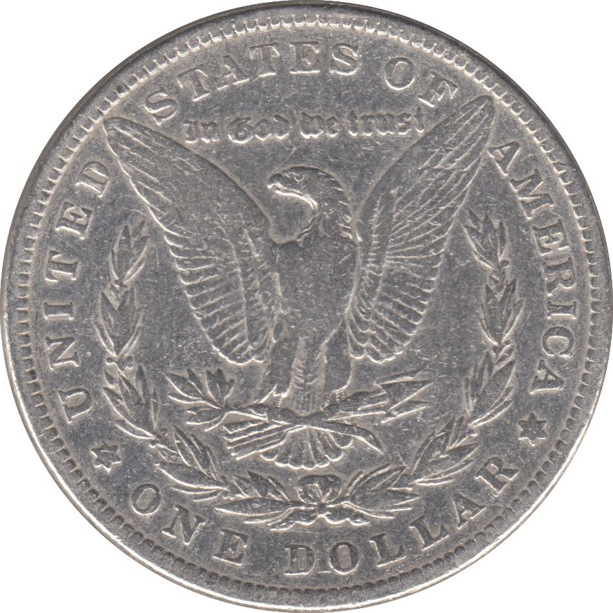 1882 USA SILVER MORGAN DOLLAR 7 - SILVER WORLD COINS - Cambridgeshire Coins