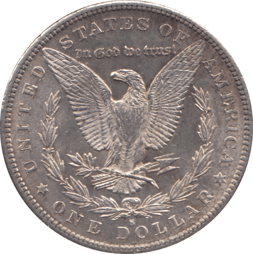 1882 USA SILVER MORGAN DOLLAR SAN FRANCISCO MINT - SILVER WORLD COINS - Cambridgeshire Coins