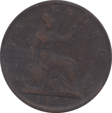 1883 FARTHING ( GF ) 1 - Farthing - Cambridgeshire Coins