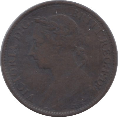 1883 FARTHING ( GF ) 1 - Farthing - Cambridgeshire Coins