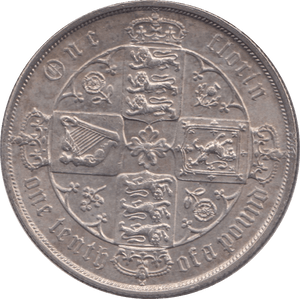 1883 FLORIN ( AUNC ) - Florin - Cambridgeshire Coins