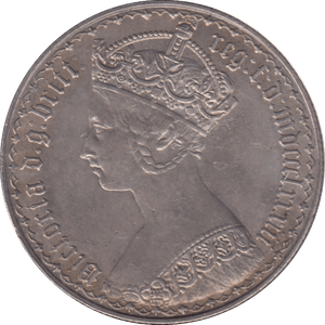 1883 FLORIN ( AUNC ) - Florin - Cambridgeshire Coins