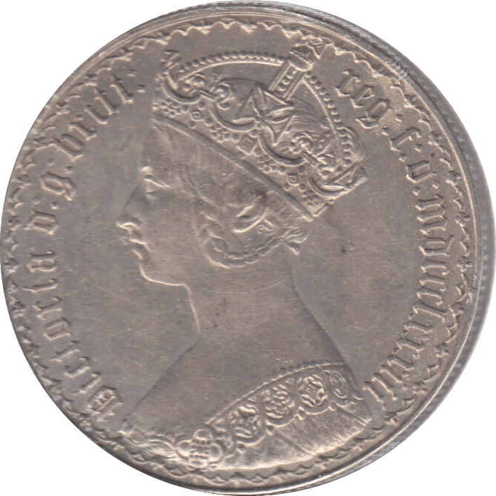 1883 FLORIN ( EF ) 11 - Florin - Cambridgeshire Coins