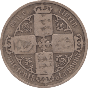 1883 FLORIN ( FAIR ) 4 - Florin - Cambridgeshire Coins