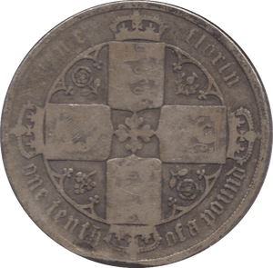 1883 FLORIN ( FAIR ) - Florin - Cambridgeshire Coins