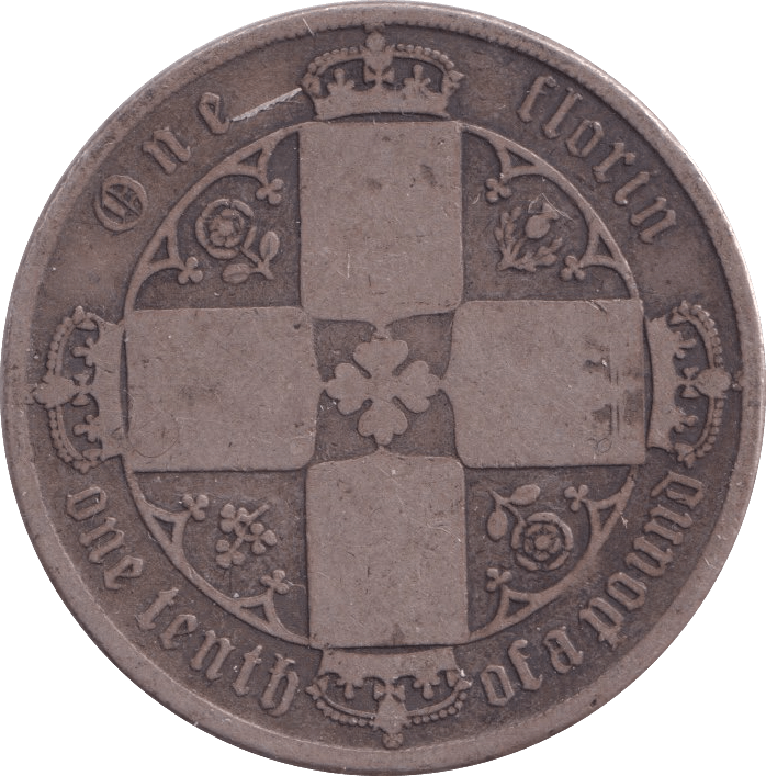 1883 FLORIN ( FAIR ) - FLORIN - Cambridgeshire Coins