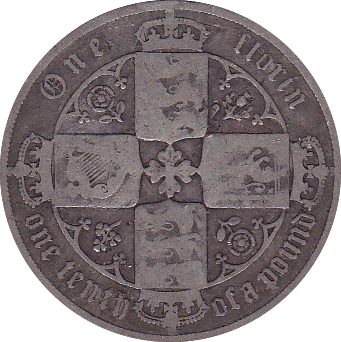 1883 FLORIN ( FAIR ) - Florin - Cambridgeshire Coins