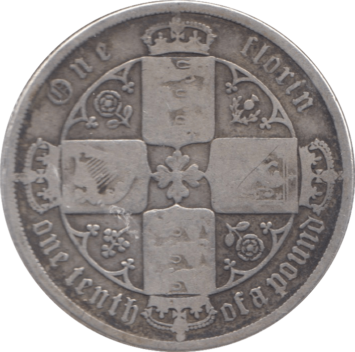 1883 FLORIN ( FAIR ) - Florin - Cambridgeshire Coins