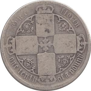 1883 FLORIN ( FAIR ) - FLORIN - Cambridgeshire Coins
