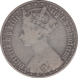 1883 FLORIN ( FINE ) - Florin - Cambridgeshire Coins