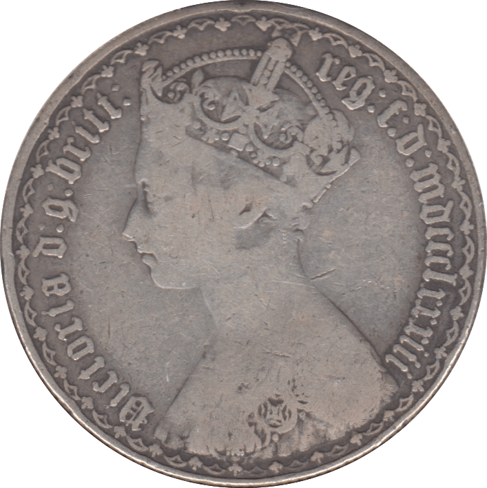 1883 FLORIN ( FINE ) - Florin - Cambridgeshire Coins