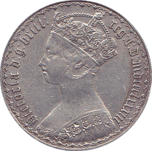1883 FLORIN ( GVF ) B - Florin - Cambridgeshire Coins