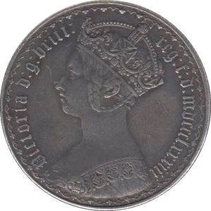 1883 FLORIN ( GVF ) - Florin - Cambridgeshire Coins