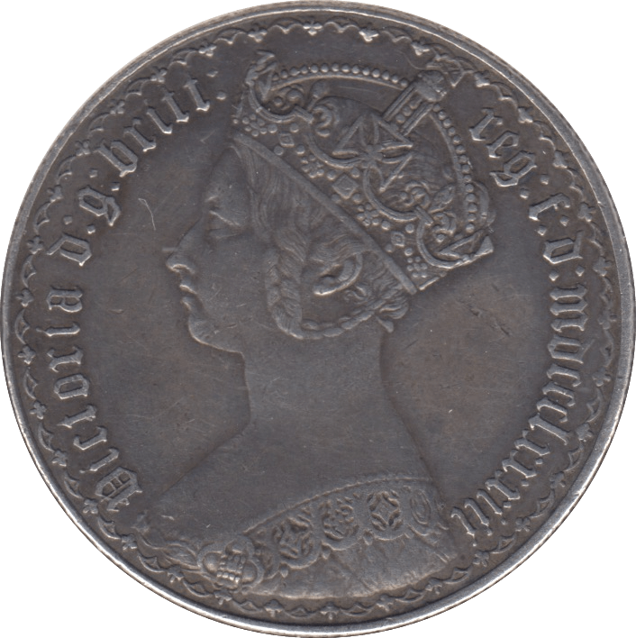 1883 FLORIN ( GVF ) - Florin - Cambridgeshire Coins