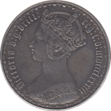 1883 FLORIN ( GVF ) - Florin - Cambridgeshire Coins