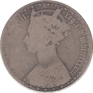 1883 FLORIN ( NF ) - FLORIN - Cambridgeshire Coins