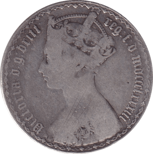 1883 FLORIN ( NF ) - FLORIN - Cambridgeshire Coins