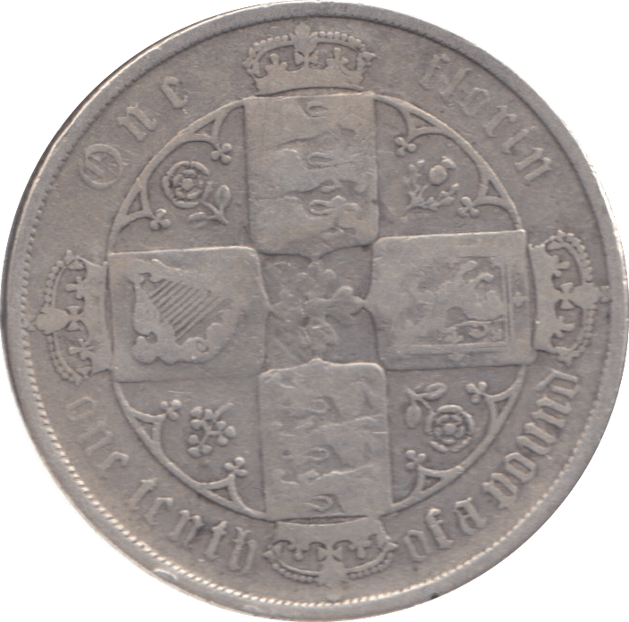 1883 FLORIN ( NF ) - Florin - Cambridgeshire Coins