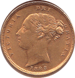 1883 GOLD HALF SOVEREIGN ( UNC ) - Half Sovereign - Cambridgeshire Coins