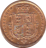 1883 GOLD HALF SOVEREIGN ( UNC ) - Half Sovereign - Cambridgeshire Coins