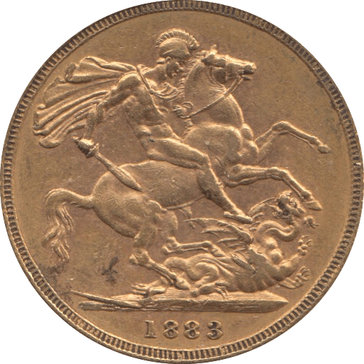 1883 GOLD SOVEREIGN SYDNEY MINT - Sovereign - Cambridgeshire Coins