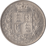 1883 HALFCROWN ( EF ) - Halfcrown - Cambridgeshire Coins