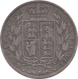 1883 HALFCROWN ( F ) - Halfcrown - Cambridgeshire Coins