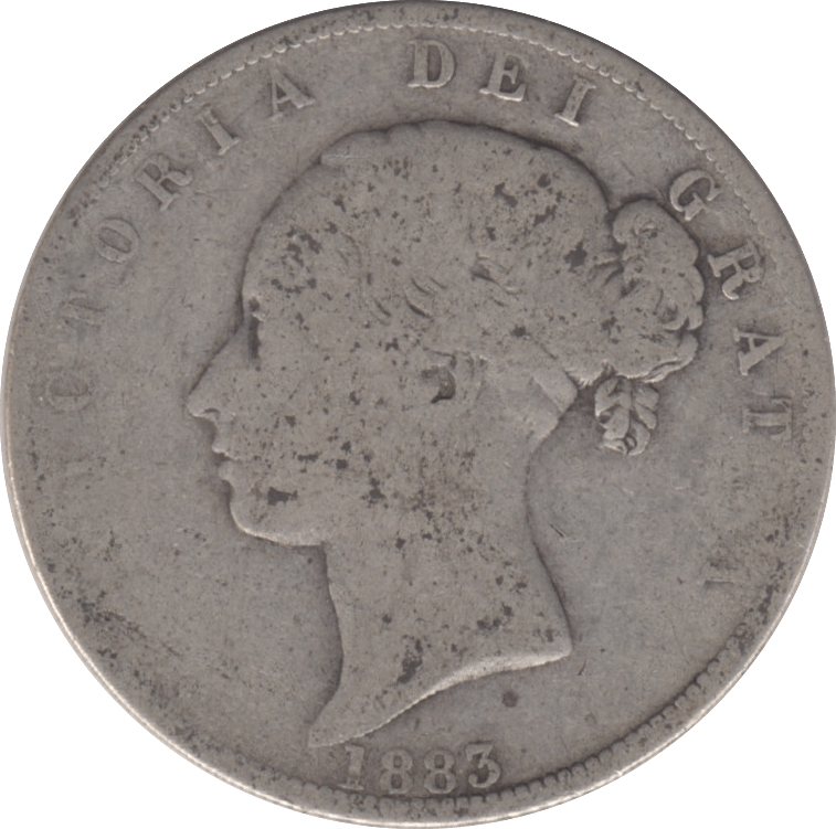 1883 HALFCROWN ( FAIR ) 17 - Halfcrown - Cambridgeshire Coins