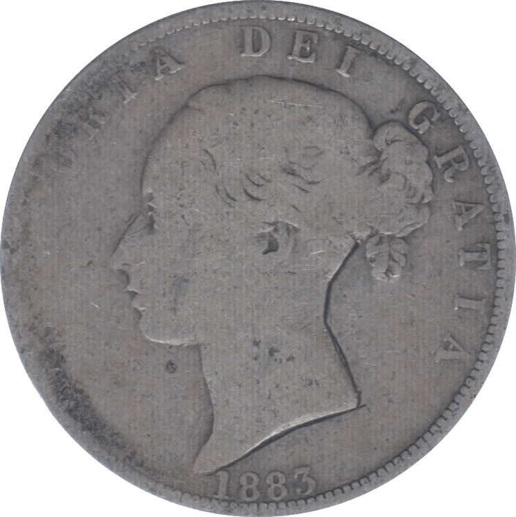 1883 HALFCROWN ( FAIR ) 1 - Halfcrown - Cambridgeshire Coins