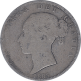 1883 HALFCROWN ( FAIR ) 1 - Halfcrown - Cambridgeshire Coins