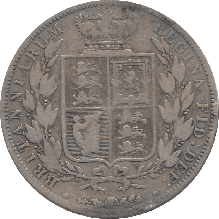 1883 HALFCROWN ( FAIR ) 3 - Halfcrown - Cambridgeshire Coins