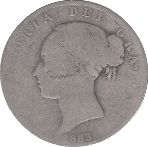 1883 HALFCROWN ( FAIR ) 3 - Halfcrown - Cambridgeshire Coins