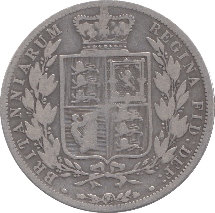 1883 HALFCROWN ( FAIR ) 3 - Halfcrown - Cambridgeshire Coins