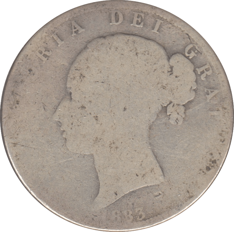 1883 HALFCROWN ( FAIR ) 3 - HALFCROWN - Cambridgeshire Coins