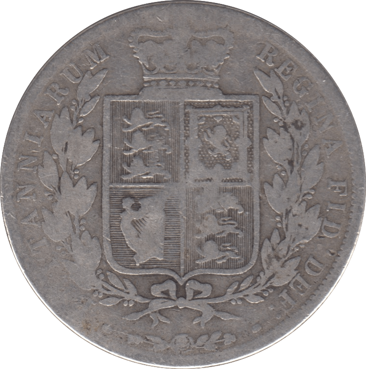 1883 HALFCROWN ( FAIR ) 4 - HALFCROWN - Cambridgeshire Coins