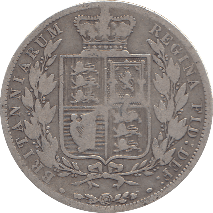 1883 HALFCROWN ( FAIR ) 4 - Halfcrown - Cambridgeshire Coins